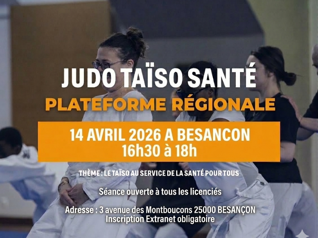 Image de l'actu 'PLATEFORME REGIONALE TAISO'