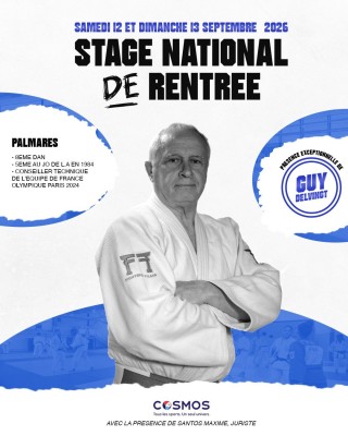 Image de l'actu 'Stage national de rentrée 2026'
