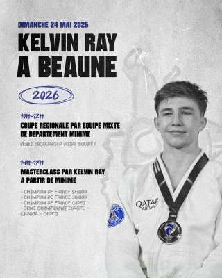 Image de l'actu 'Master class Kelvin RAY - Coupe BFC par équipes mixtes de département- 24 mai 2026'