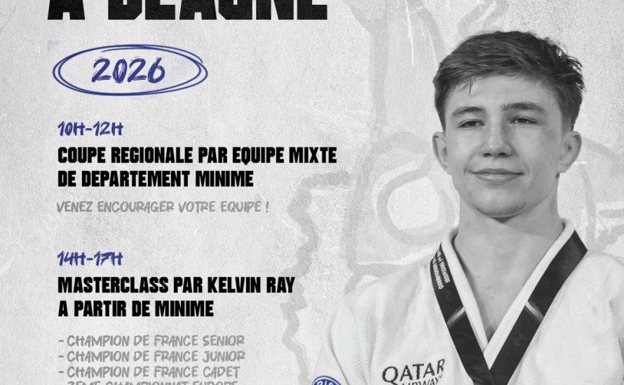 Master class Kelvin RAY - Coupe BFC par équipes mixtes de département- 24 mai 2026
